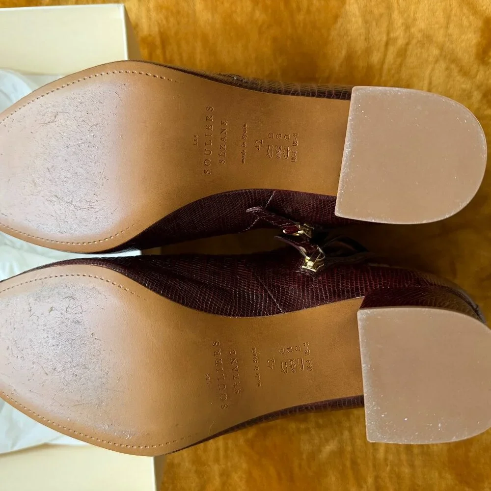 Sezane Sandy Boots  - Color: Téjus Brun Size: 42 - Picture 5 of 9